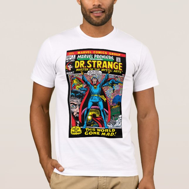 Doctor Strange: While The World Spins Mad T-Shirt (Front)