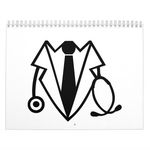 Doctor suit tuxedo calendar