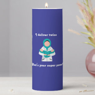 Doctor Super Power Twin Delivery Candle