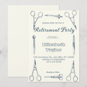Doctor  Surgeon nurse retirement invitation