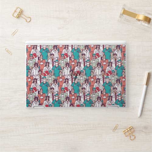 Doctor  Surgeon Pattern HP Laptop Skin