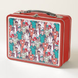 Doctor &amp; Surgeon Pattern Metal Lunch Box