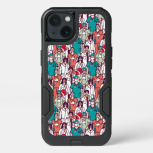 Doctor & Surgeon Pattern iPhone 13 Case