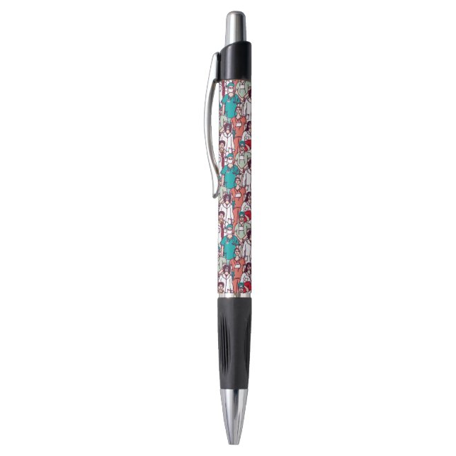 Doctor & Surgeon Pattern Pen (Top (Vertical))