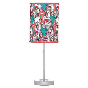 Doctor & Surgeon Pattern Table Lamp