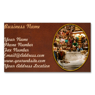 Doctor - Surgeon - Practice makes perfect 1900 Business Card Magnet