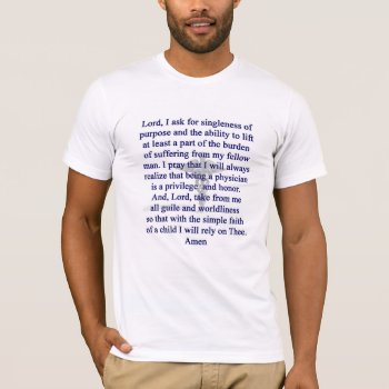 Doctor T-shirt by medicaltshirts at Zazzle