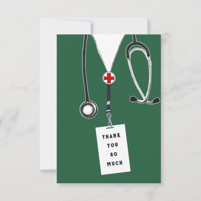 Doctor Thank You Card (Front)