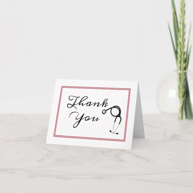 Doctor Thank You Cards (Front)