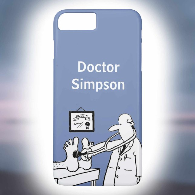 Doctor Theme Cartoon Case-Mate iPhone Case (Creator Uploaded)
