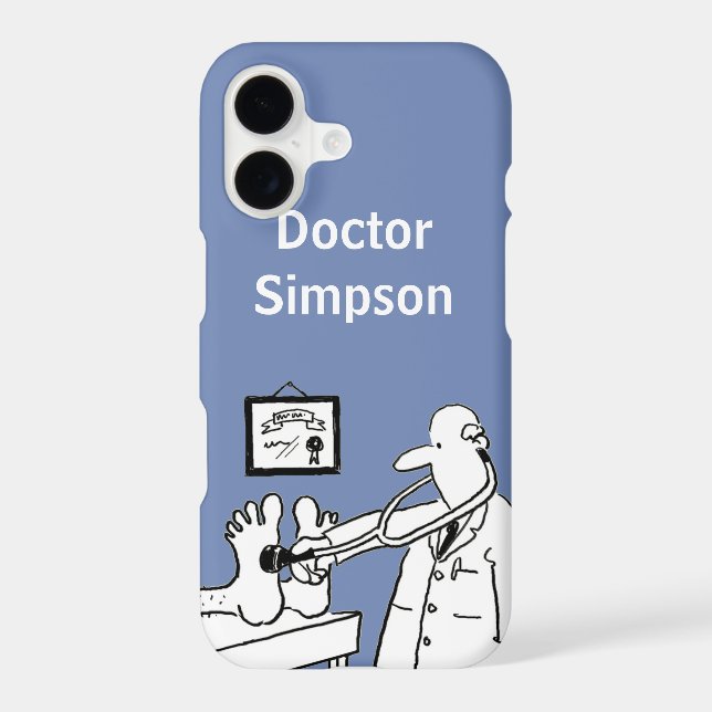 Doctor Theme Cartoon Iphone Case (Back)