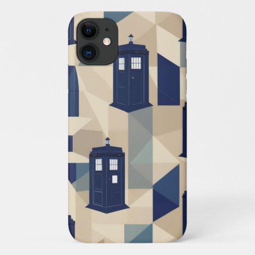 Doctor Who Geometric iPhone 11 Case