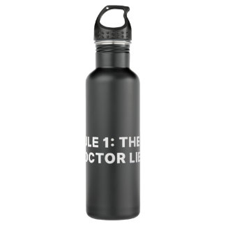 Doctor Who Quote     Stainless Steel Water Bottle