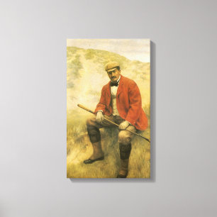 Doctor William Laidlaw Purves Portrait by Collier Canvas Print