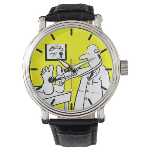 Doctor with Stethoscope Watch