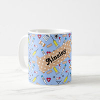 Doctor's and Nurse's Supplies Cute Personalized Coffee Mug