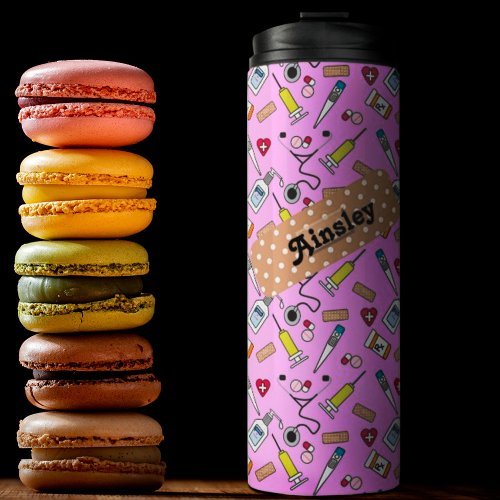 Doctors and Nurses Supplies Cute Personalized Thermal Tumbler