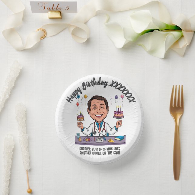  DOCTORS BIRTHDAY PARTY CALM ANTISTRESS PAPER BOWLS (Wedding)