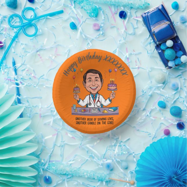  DOCTORS BIRTHDAY PARTY CALM ANTISTRESS PAPER BOWLS (Party)