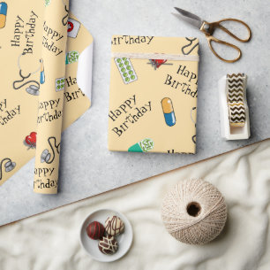 Doctor's birthday Wrapping Paper