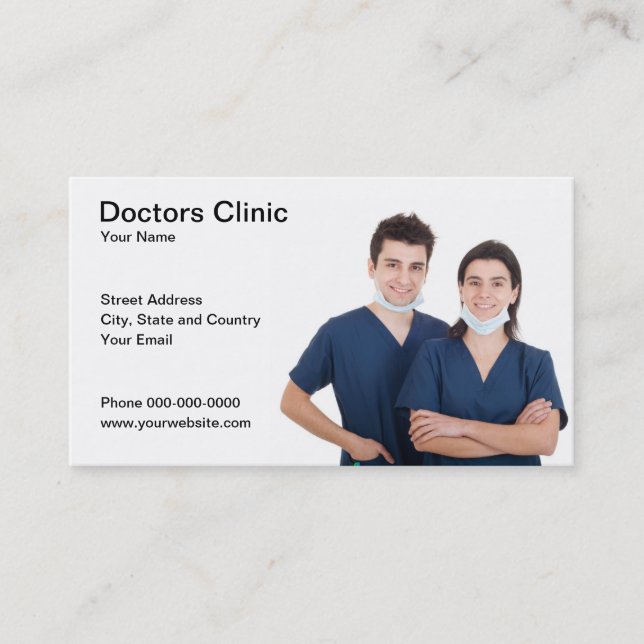 Doctors Business Card (Front)
