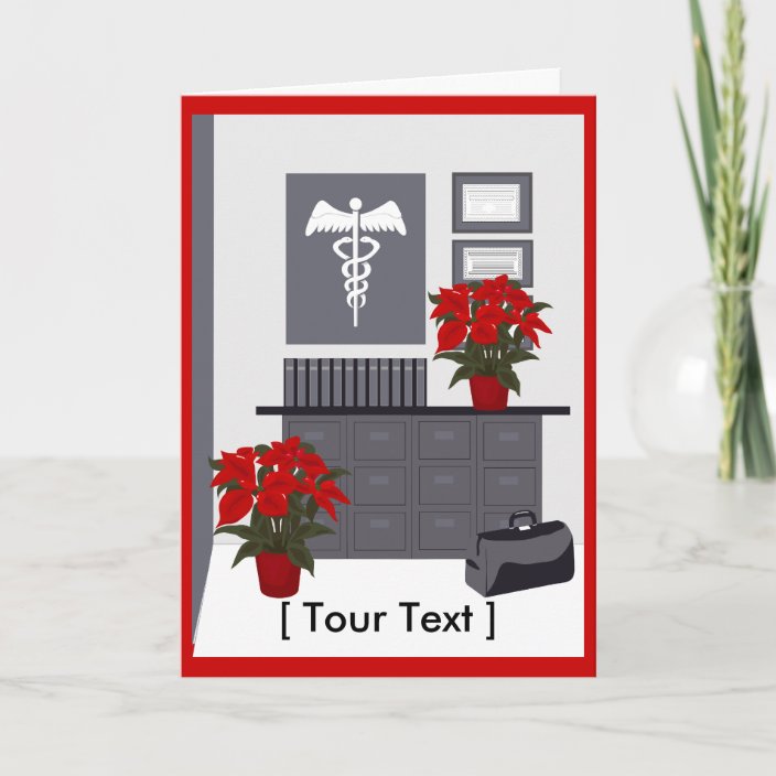 Doctors Christmas Greeting Card  Zazzle.com