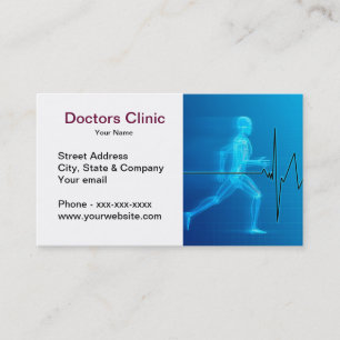 Doctors Clinic Business Card