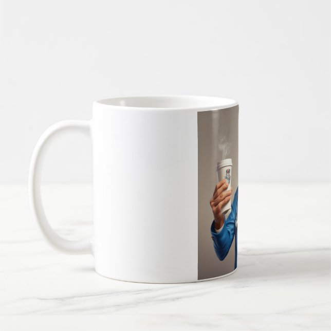 Doctor's Favorite Mug – Sip Your Caffeine with Car (Left)