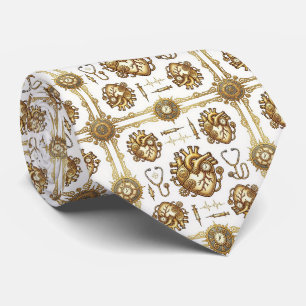Doctor's Neck Tie Cardiologist Office Tie