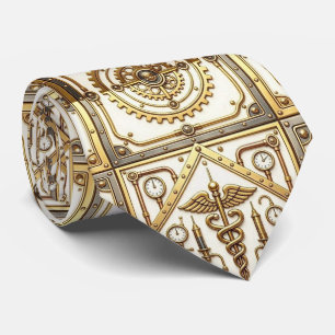 Doctor's Neck Tie Steampunk Medical Office Tie