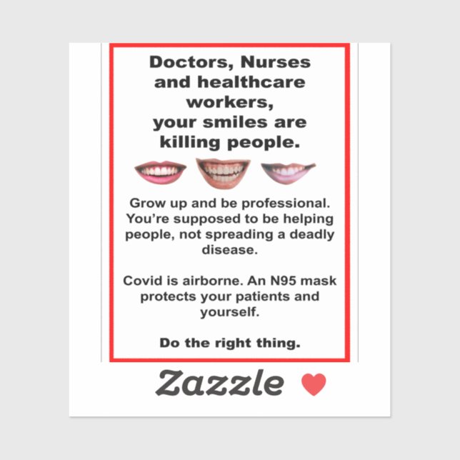 Doctors, Nurses, and Healthcare workers .. Sticker (Sheet)