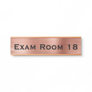 Doctor's Office Dentist Exam Room Door Sign