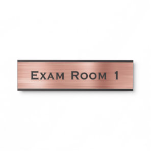 Doctor's Office Dentist Exam Room Door Sign