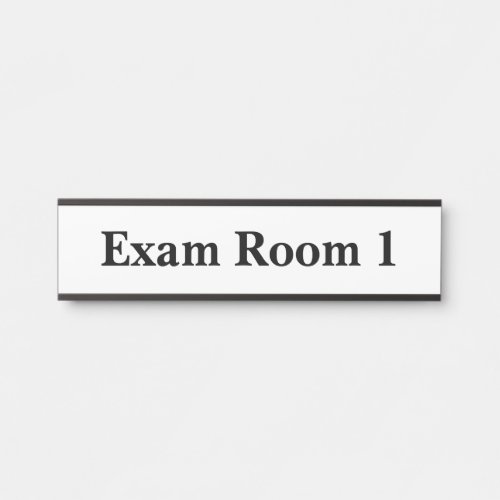 Doctors Office Dentist Exam Room Door Sign