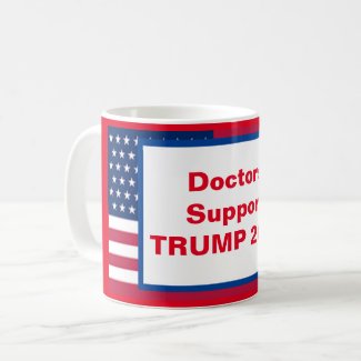 Doctors Support TRUMP 2024 Coffee Mug