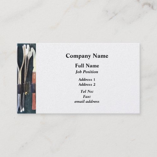 Doctors _ Surgical Instruments Ci Business Card