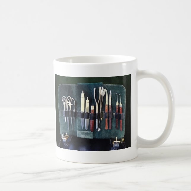 Doctors - Surgical Instruments Circa Civil War': Coffee Mug (Right)