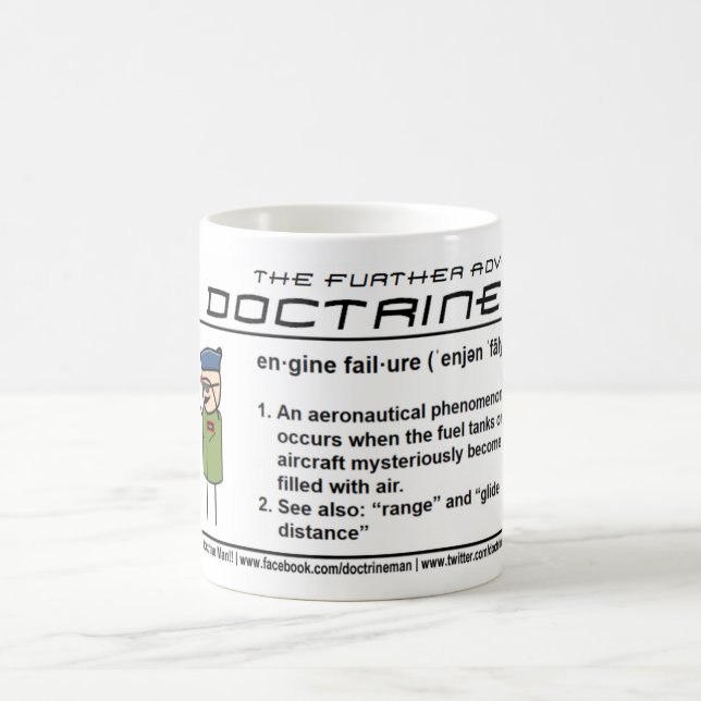 Doctrine Man "Engine Failure" Coffee Mug (Center)