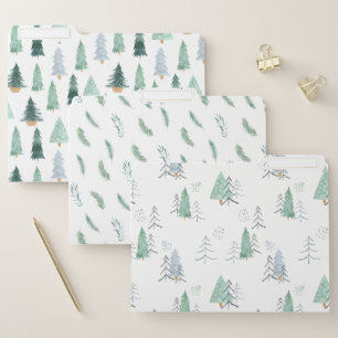 Document Folders - Christmas Patterns