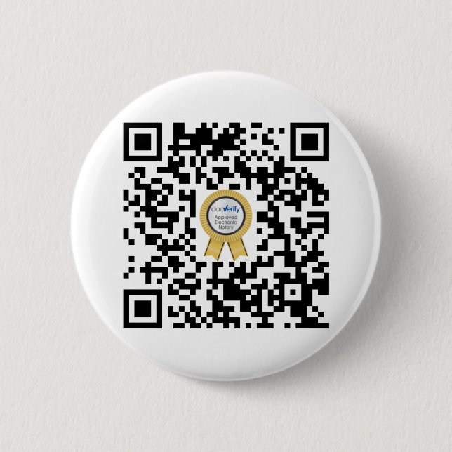 DocVerify qr-code Button (Front)