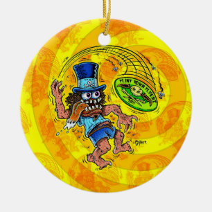 DOD - Disc Golf Ceramic Ornament