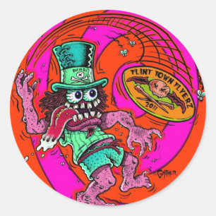 DOD - Disc Golf Classic Round Sticker