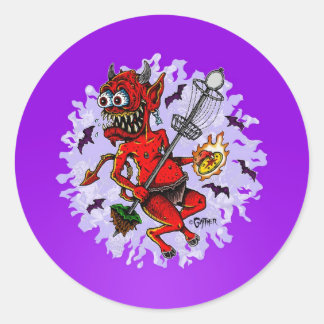 DOD - Disc Golf Classic Round Sticker