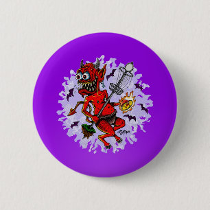 DOD - Disc Golf Pinback Button