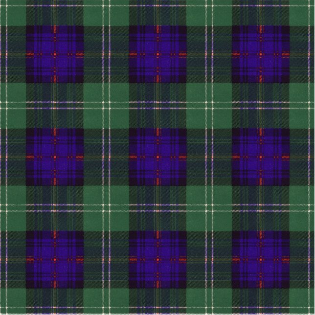 Dodd clan Plaid Scottish kilt tartan Statuette (Front)