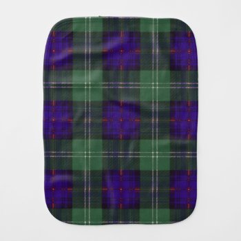 Dodds Clan Plaid Scottish Kilt Tartan Baby Burp Cloth by TheTartanShop at Zazzle