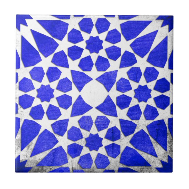 Dodecagon & Octagon Geometric Turkish Tile Pattern (Front)