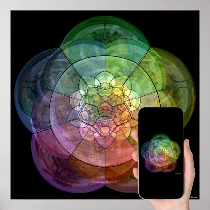 Dodecaplex (120 Cell) Poster (Downloadable)