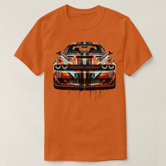 Dodge Challenger 22 T-Shirt (Design Front)
