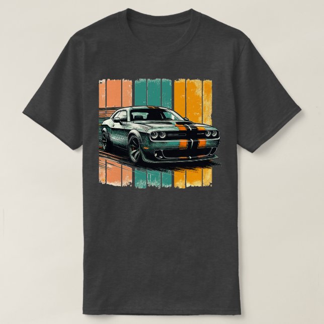 Dodge Challenger 3 T-Shirt (Design Front)